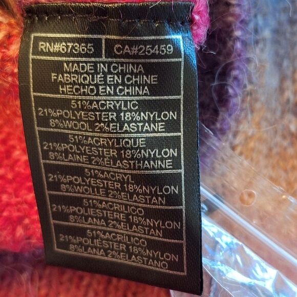 NWT BB Dakota Steve Madden Pink Ombré Sweater Pullover Crewneck size XXL NWT - Picture 11 of 12